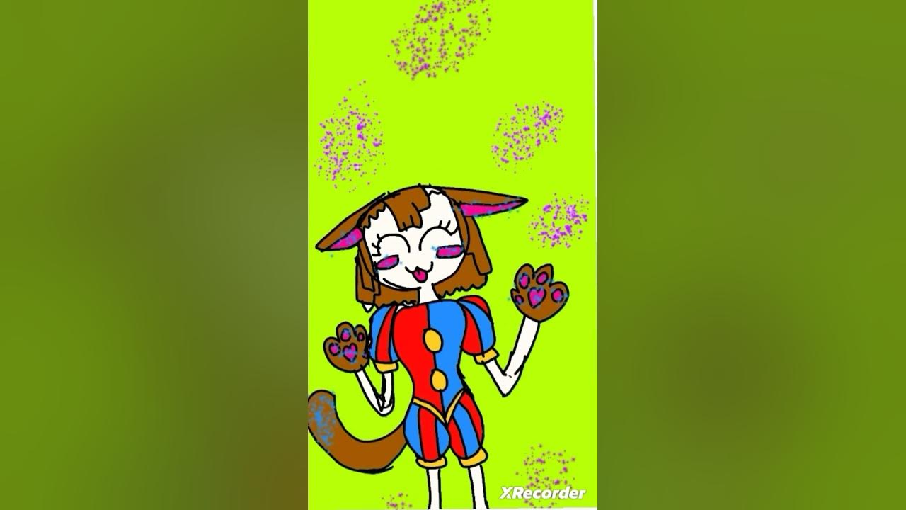cat pomni sad cat dance - YouTube