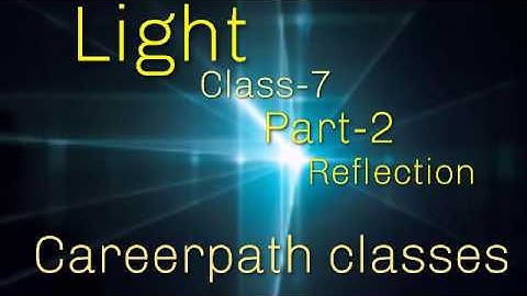 Class: 07 | Light ( Lec-02 ) | Reflection |  By :- Angad Sir | Careerpath Classes |