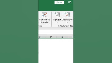 Como usar a ESTRUTURA DE TÓPICOS no Excel | SHORTS
