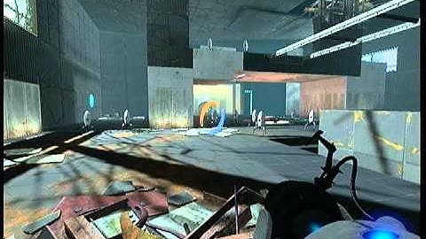 Portal 2: Scary Mannequin Turrets
