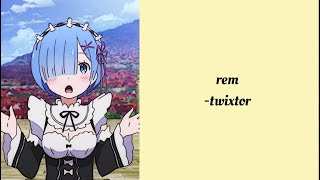 Rezero Rem - Twixtor