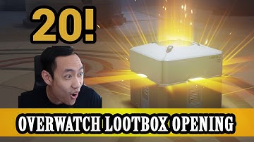Overwatch Open Beta: Opening 20 Loot Boxes! (1080HD 60FPS)