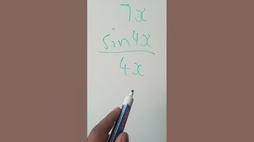 limit as x approaches 0 of sin(4x)/7x