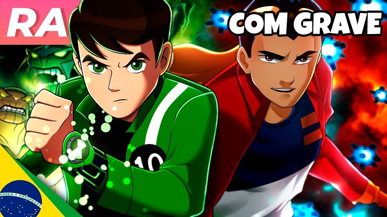 Rap do Ben 10 e Mutante Rex (Heróis Unidos) - UM OBJETIVO | IRON MASTER [COM GRAVE]