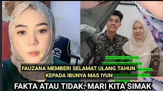 Download Lagu Inilah fakta fauzana mengucapakan selamat ulang taun pada calon mertua MP3 Download Lagu Inilah fakta fauzana mengucapakan selamat ulang taun pada calon mertua MP3