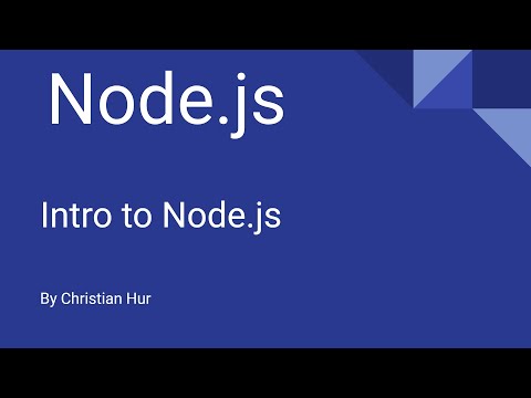 Introduction to Node.js