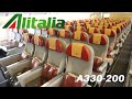 ALITALIA Airbus A330-200 (Economy) Mauritius to Rome