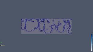 Fluid free surface contours for high frequency pitching-plunging tank