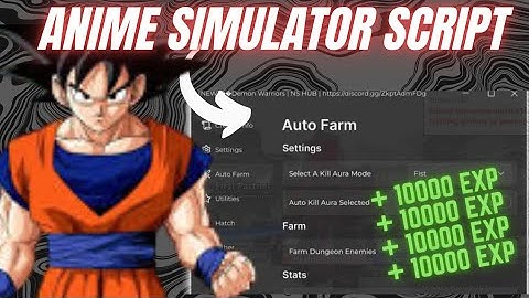 Anime Simulator Script (PASTEBIN) | Auto Farm, Auto Aim, BOOST POWER FAST!