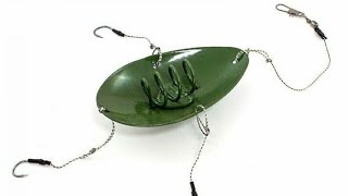 картинка: Снасть ложка замена флэт фидеру. На неё ловили наши деды.