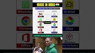 Google vs Zoho: Made in India Apps 🇮🇳 vs Global Giant 🌍#indian #app