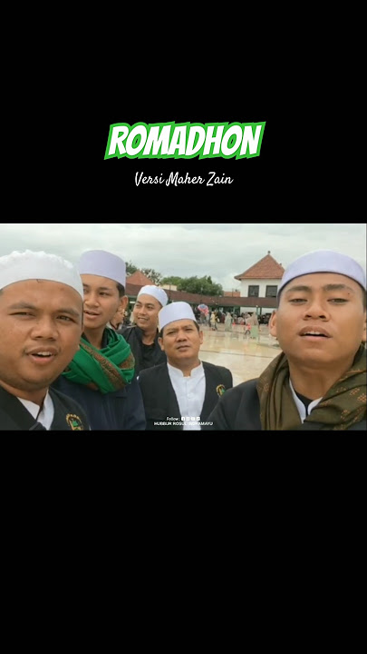 Romadhon versi Maher Zain di Masjid Agung Banten. #hubburrosul #ramadhan #masjidagungbanten #qosidah