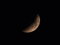 Lunar Eclipse 16 May 2022 - Timelapse