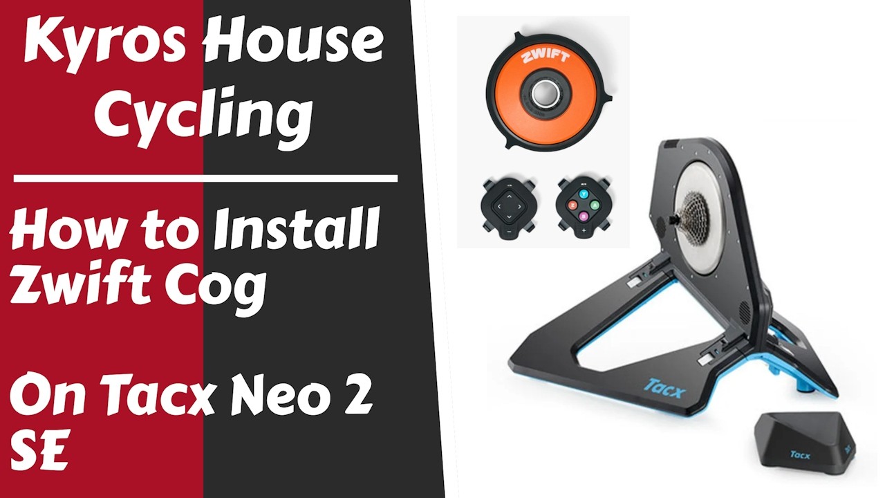 How To Attach Zwift Cog to Tacx Neo 2 SE - YouTube