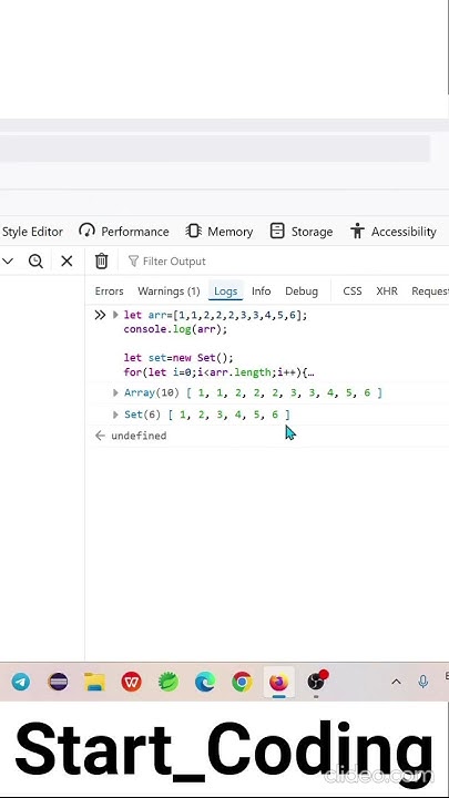 Removing Duplicates from an Array in JavaScript #javascript #dsa # ...