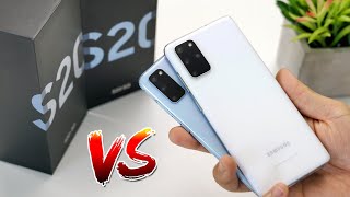 Galaxy S20 vs S20 Plus Unboxing + Camera Test with TOF!