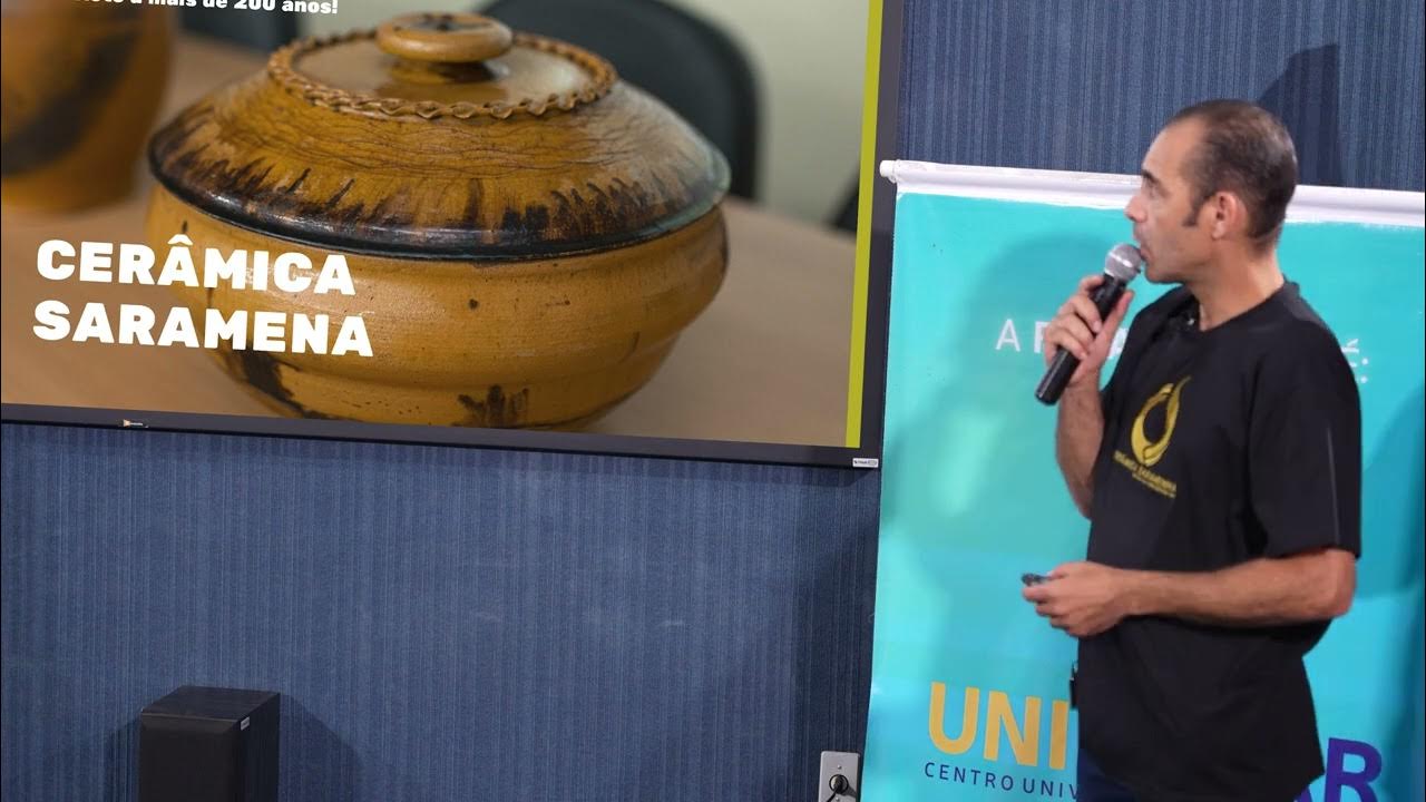Palestra Projeto Cerâmica Saramenha 2022 na Unifasar em Conselheiro