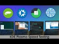 Manjaro vs. KDE Neon vs. Kubuntu vs. OpenSUSE | KDE Plasma Speed Test