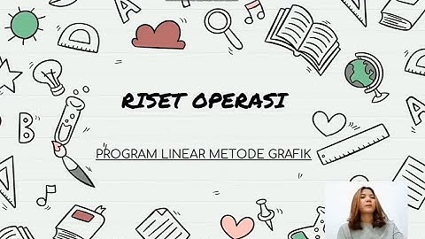 Riset operasional - linear programming kasus maksimasi metode grafik
