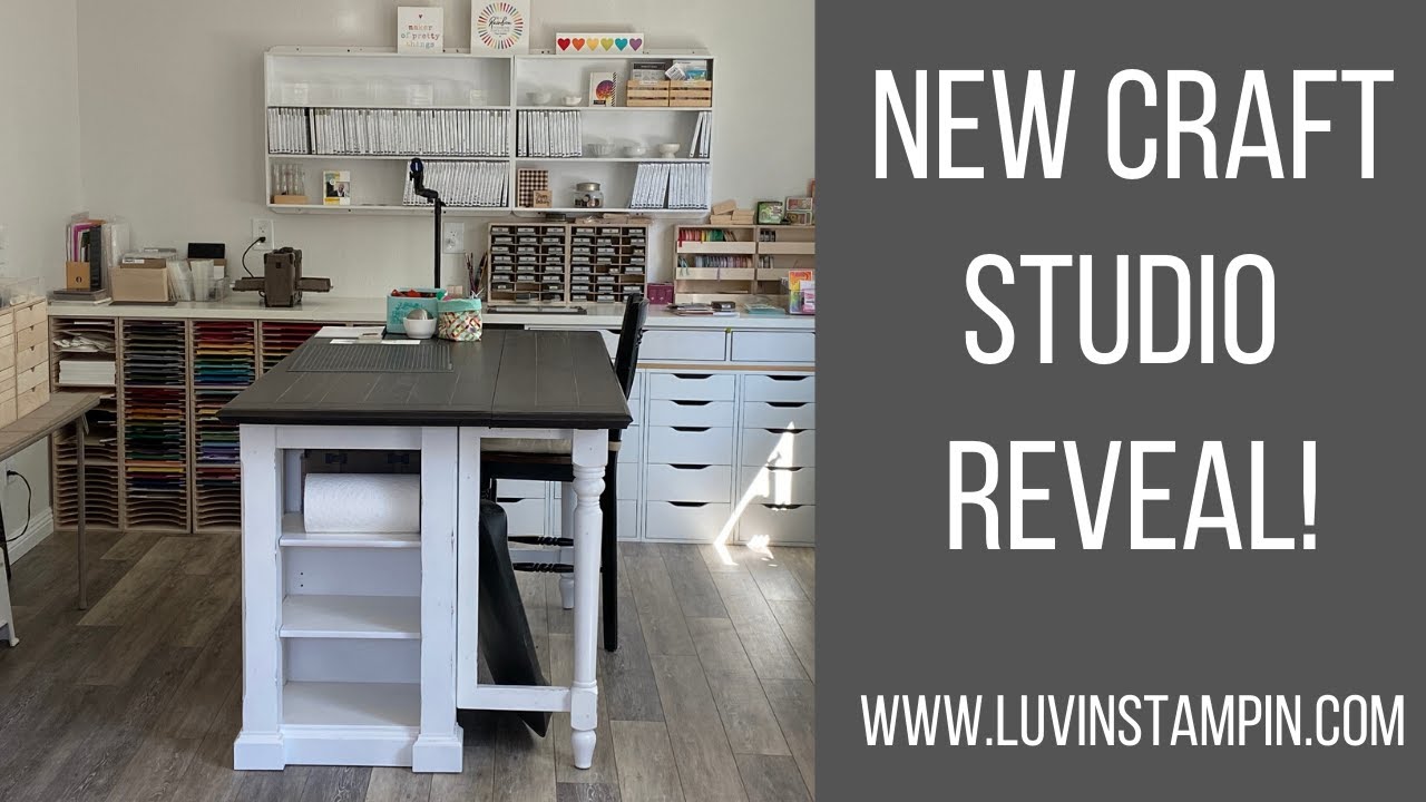 My New Craft Studio Reveal YouTube