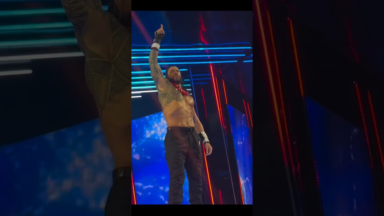 roman reigns Wrestlemania 41 entrance 