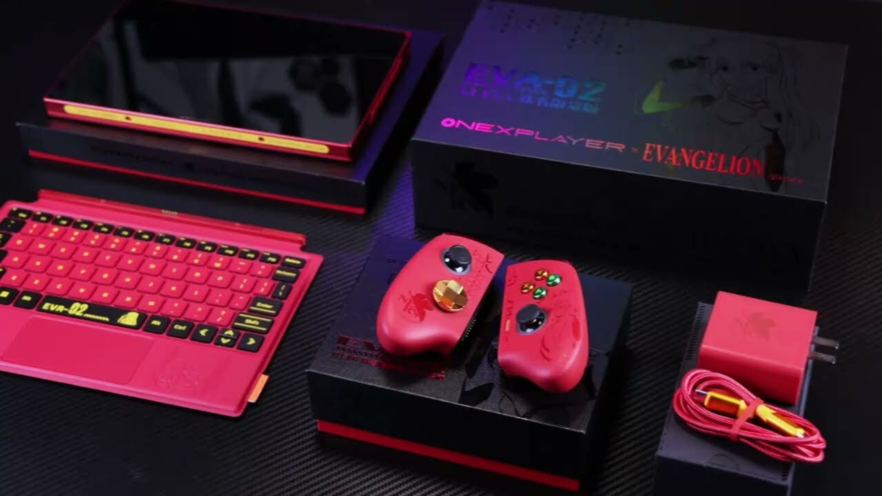 ‌OneXPlayer X1 PRO Gaming Console EVA Asuka Limited Edition - YouTube