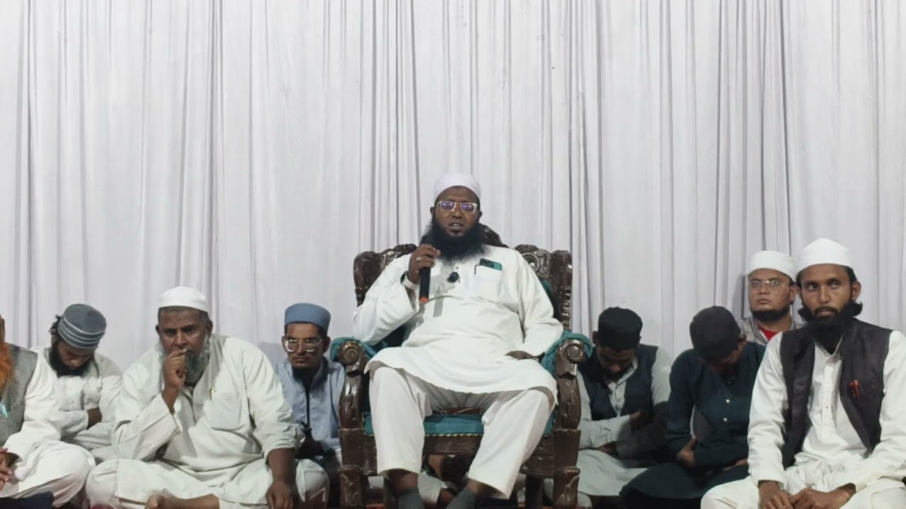 جلسہ استقبالِ رمضان تاج نگر کھام گاوں میں قاری صاحب کی بہترین قرات*