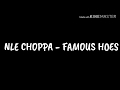 NLE CHOPPA - FAMOUS HOES (Lyrics)