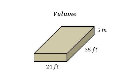 Determine Volume in Cubic Feet and Convert to Cubic Yards (Topsoil App)