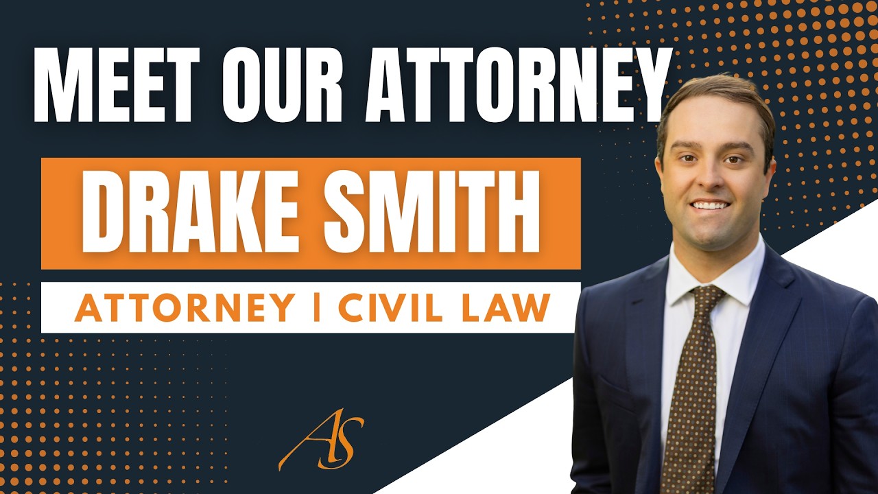 Meet Civil Litigation Attorney Drake Smith - YouTube