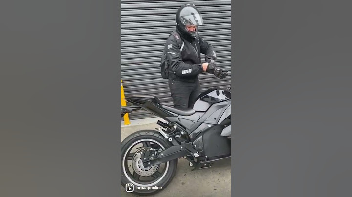 Electric Motorcycle Test Ride