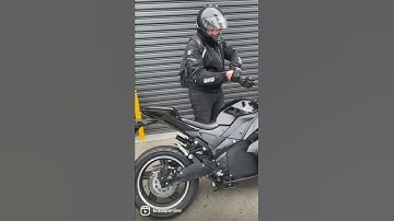 Electric Motorcycle Test Ride