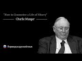 Чарли Мангер "Что делать, чтобы получить жизнь полную страданий"