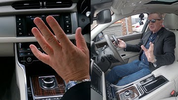 How to Set The Sat Nav, Pair, Delete and Stream Audio From A Mobile In A 2017 Jaguar XF