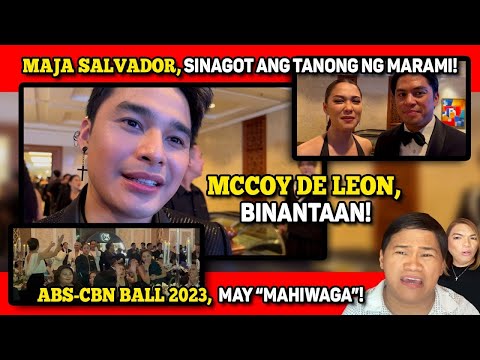 ABS-CBN BALL 2023, MAY MAHIWAGA! 🔴 MCCOY DE LEON, MAY BANTA! 🔴 MAJA, BUNTIS?