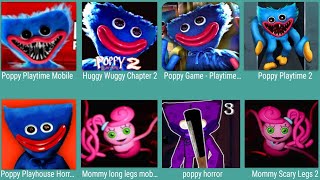 Poppy Playtime Mobile,Huggy Wuggy Chapter 2,Poppy Game,Poppy Playtime 2,Poppy Playhouse,Mommy Long 2