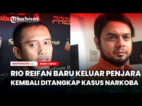 Rio Reifan Baru Keluar Penjara 3 Bulan, Kembali Ditangkap Kasus Narkoba