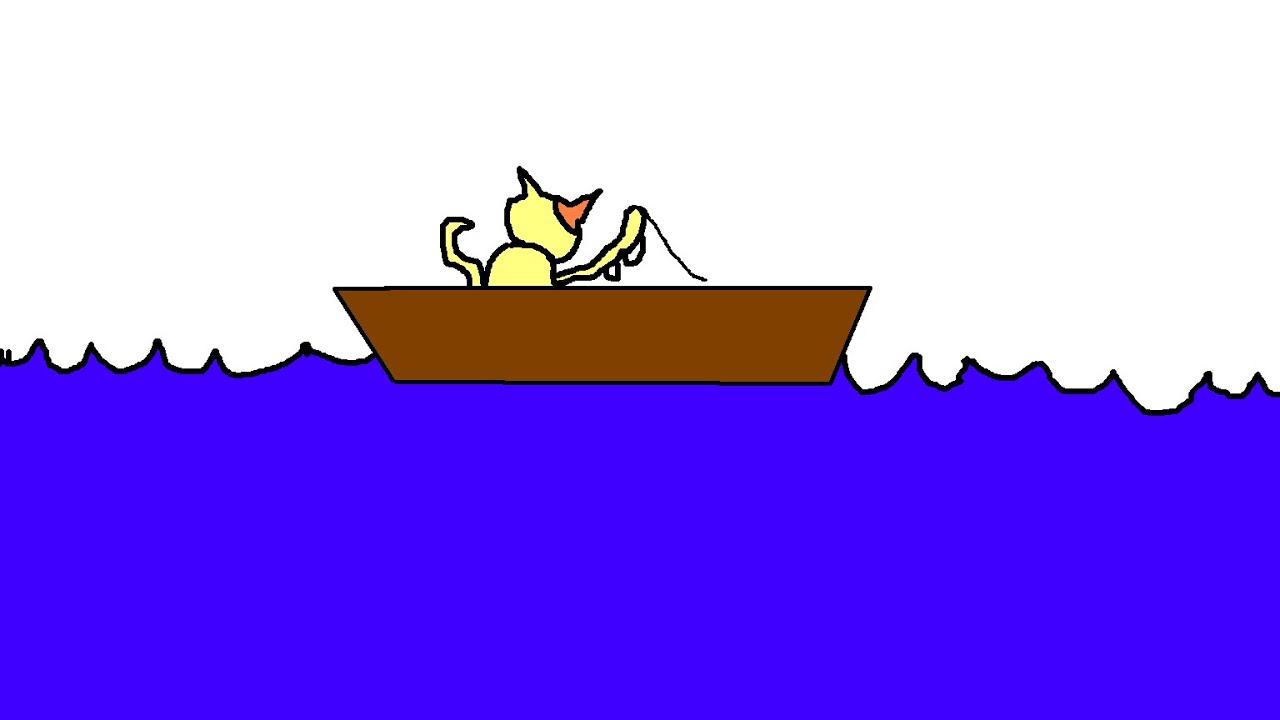 Cat Goes Fishing Pt 1 A fishing master!? YouTube