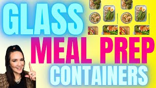 😮 BEST GLASS MEAL PREP CONTAINERS ON AMAZON🥛 BEST FOOD STORAGE CONTAINERS