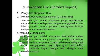 Giro, Tabungan, dan Deposito (PART 1)