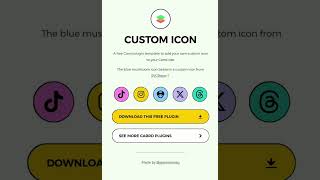 Add custom icons to your Carrd site  |  #carrd #carrdco #carrdplugins