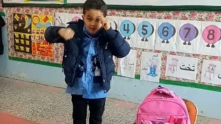 تعبير شفوي: الجملة الفعلية: وصفت صباحي🤗قسم التحضيري preparatory class