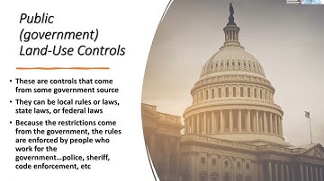Unit 2 4 Video Presentation  Land Use Controls