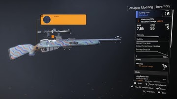 Division 2 - Aurelio Weapon Skin From Apparel Cashe!