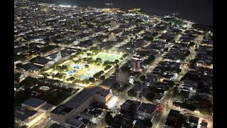 Novas luminárias melhora a qualidade de vida e auxilia na mobilidade de moradores do bairro do Trem