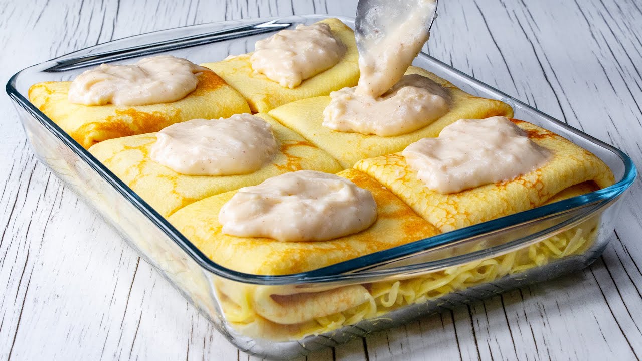 El secreto está en el relleno - Mucho más sabrosos que los crepes de siempre| Cookrate - Español