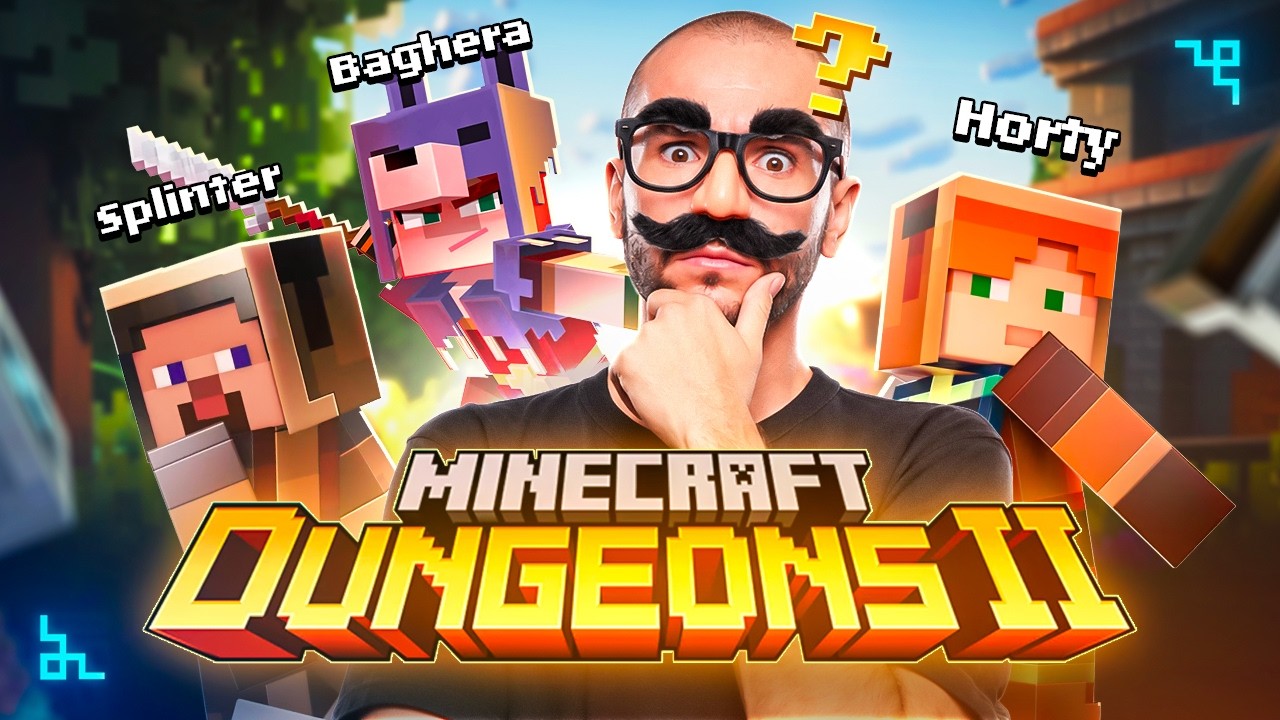 QUI SERA L'IMPOSTEUR ? (Minecraft Dungeons II avec Horty, Splinter & Baghera)