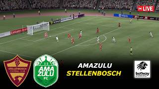 stellenbosch Vs Amazulu   Betway Premiership 202526  Efootball Pes21 Simulation