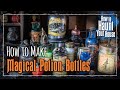 Making Potion Bottles for Halloween