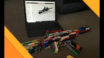 lego working M4a1(with tutorial in desc.)[re-upload]